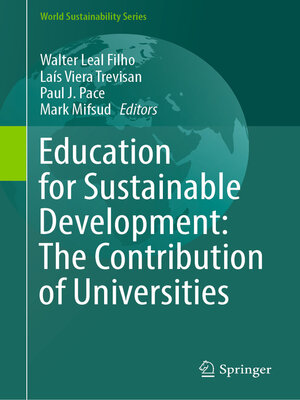 cover image of Education for Sustainable Development